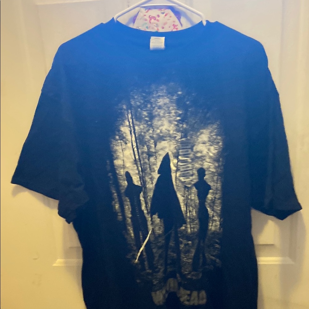 Gildan Black Short Sleeve Tee with Graphic Design